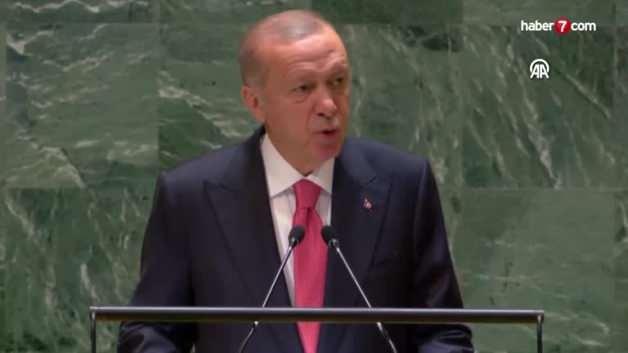 Cumhurbaşkanı Erdoğan BM’de konuşurken İsraillilerin yüzü şekilden şekle girdi