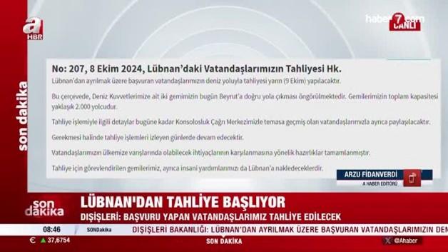 Dışişleri’nden ‘Lübnan’ açıklaması!