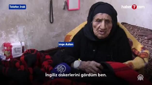 Irak’taki 122 yaşındaki Emşe Aslan Osmanlı’yı hasretle yad ediyor Irak’taki 122 yaşındaki Emşe Aslan Osmanlı’yı hasretle yad ediyor
