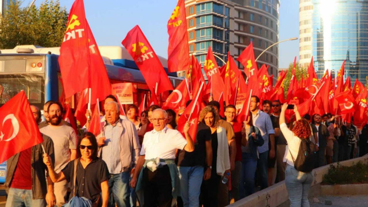 TKP’den ABD Büyükelçiliği önünde eylem: ‘Dostlarınızla birlikte defolun!’ – Son Dakika Siyaset Haberleri