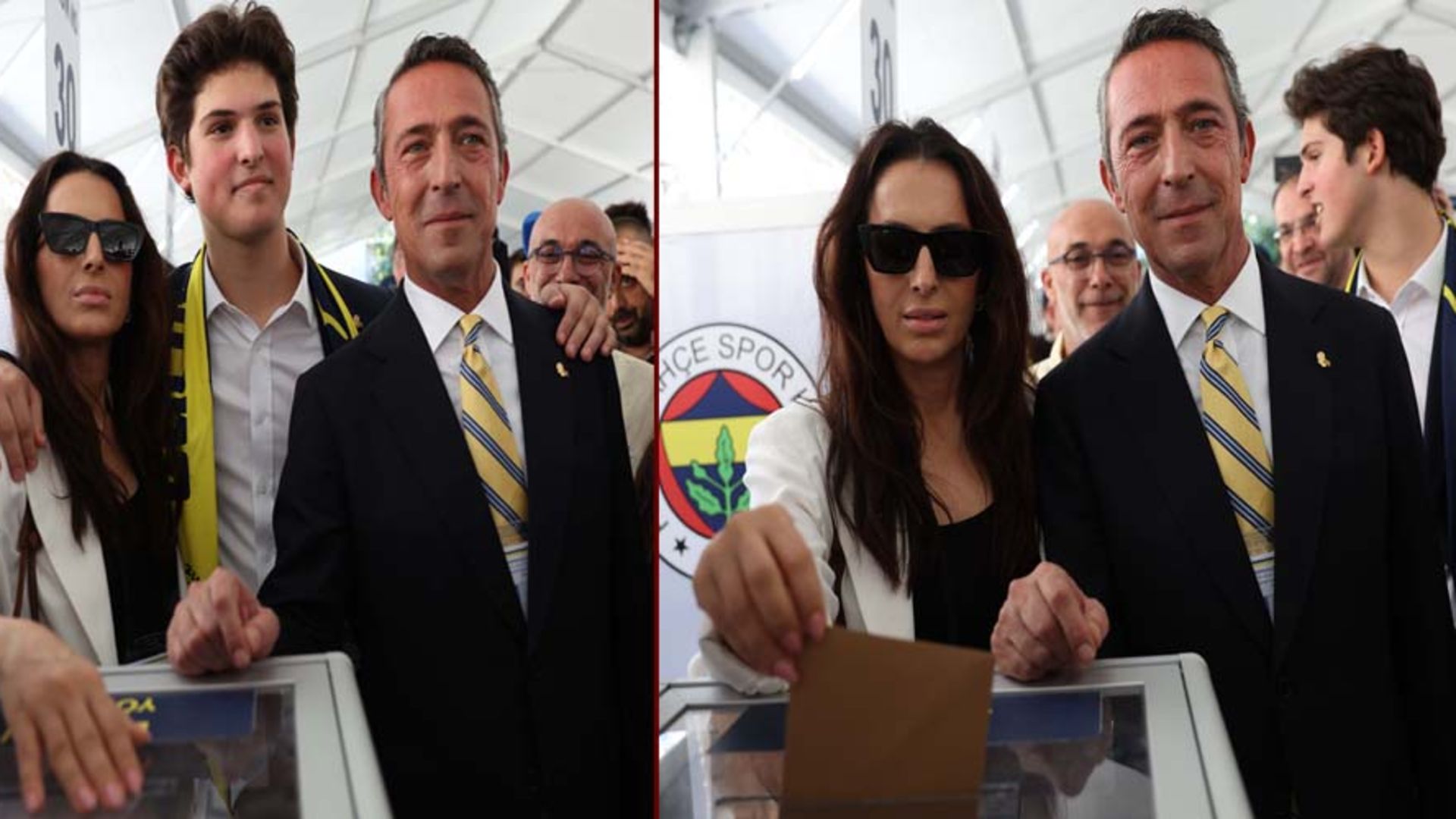 Koç’a eşinden tam destek… Koç’a eşinden tam destek…