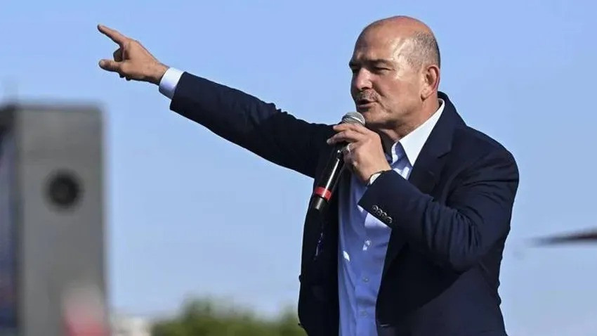 Süleyman Soylu bu kez ‘Kıbrıs’ için sahaya indi!