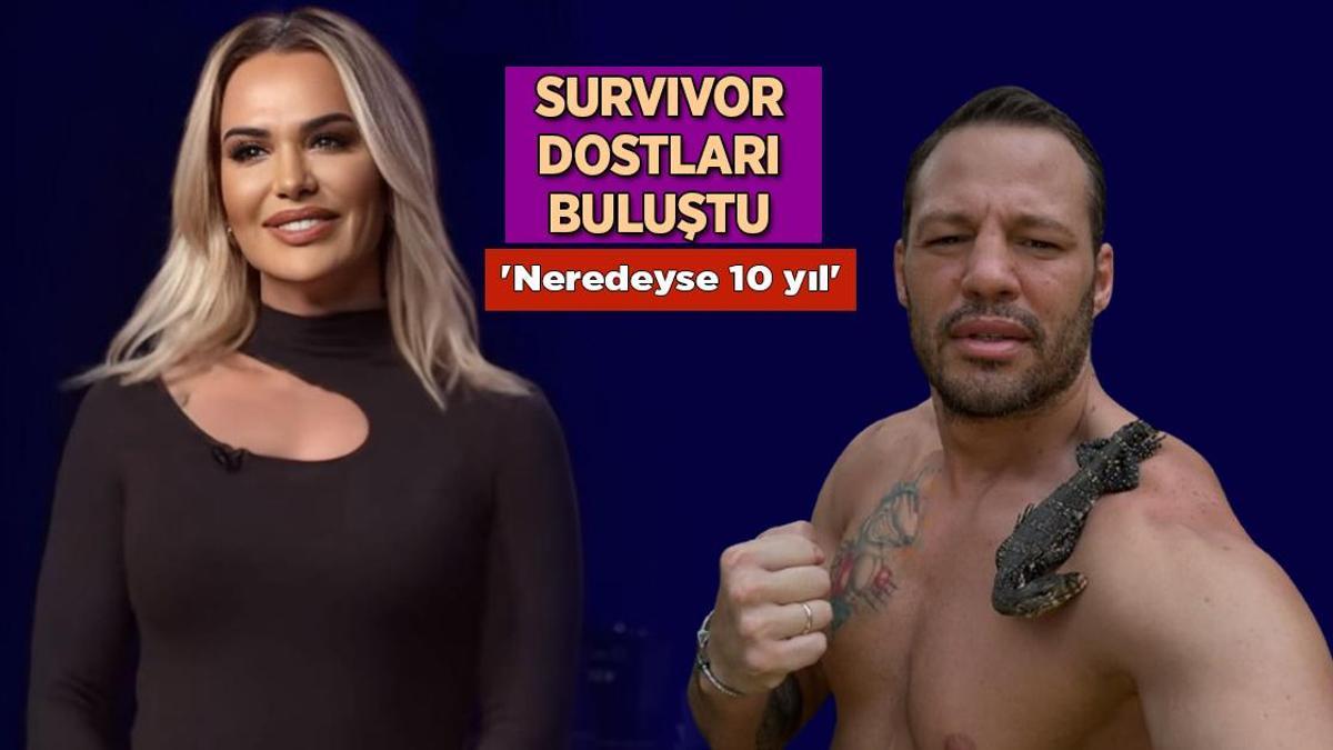 Survivor Nagihan Karadere ve Avatar Atakan buluştu Survivor Nagihan Karadere ve Avatar Atakan buluştu
