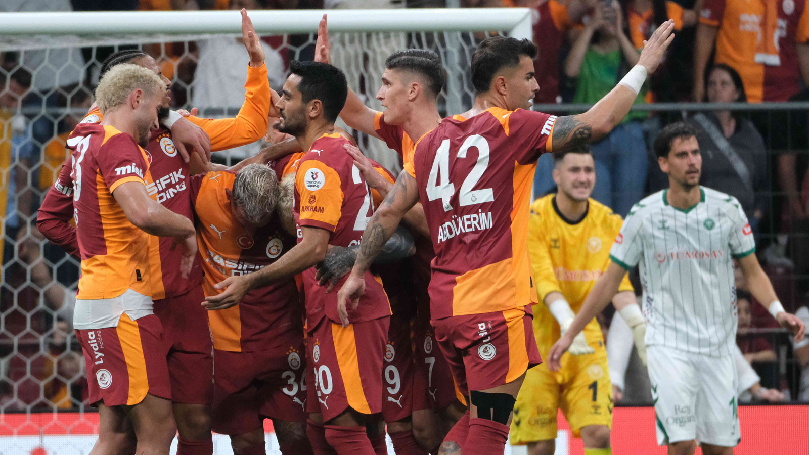 Galatasaray Konyaspor’u 3 golle geçti! 6’da 6 yaptı Galatasaray Konyaspor’u 3 golle geçti! 6’da 6 yaptı