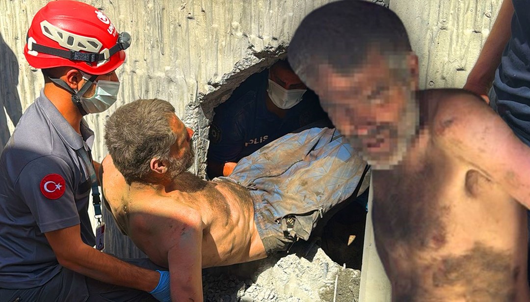 İstanbul’un orta yerinde akılalmaz olay: Günlerce içerde kaldı, tüneldeki sesleri duyanlar ihbar etti