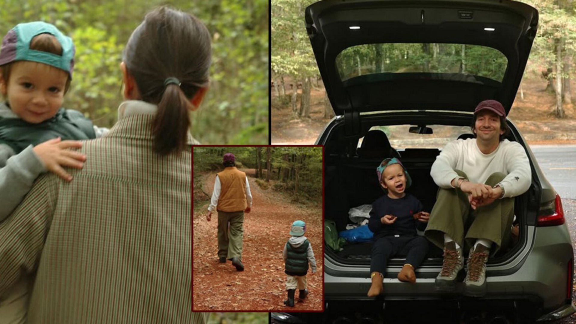 Sonbaharın keyfini ormanda çıkardılar… Sonbaharın keyfini ormanda çıkardılar…