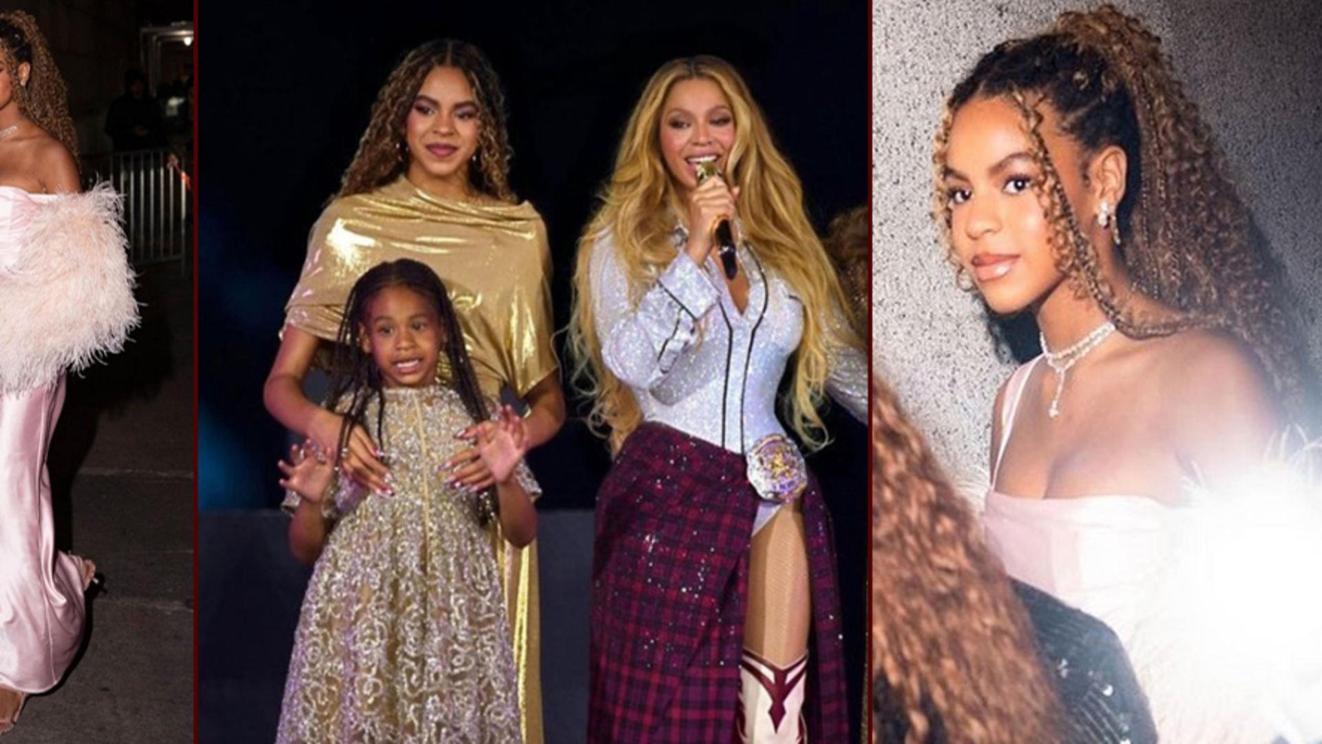 Beyonce’un kızı gecenin yıldızı oldu Beyonce’un kızı gecenin yıldızı oldu