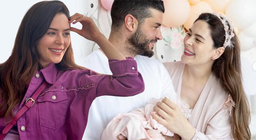 Yıldız Çağrı Atiksoy paylaştı! İşte minik Mira'nın son hali