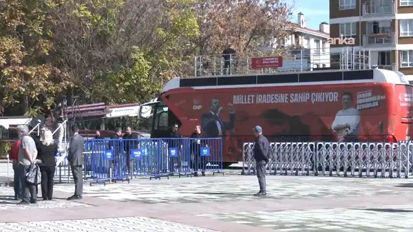 CHP’nin Eskişehir mitinginin hazırlıkları tamamlandı – Son Dakika Siyaset Haberleri