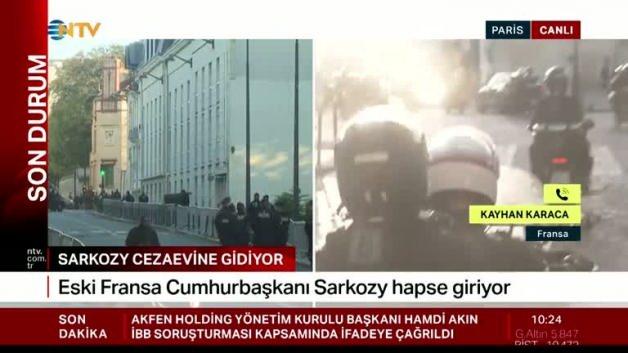 Sarkozy bugün hapishaneye girdi! İşte Fransa’daki tarihi anlar Sarkozy bugün hapishaneye girdi! İşte Fransa’daki tarihi anlar