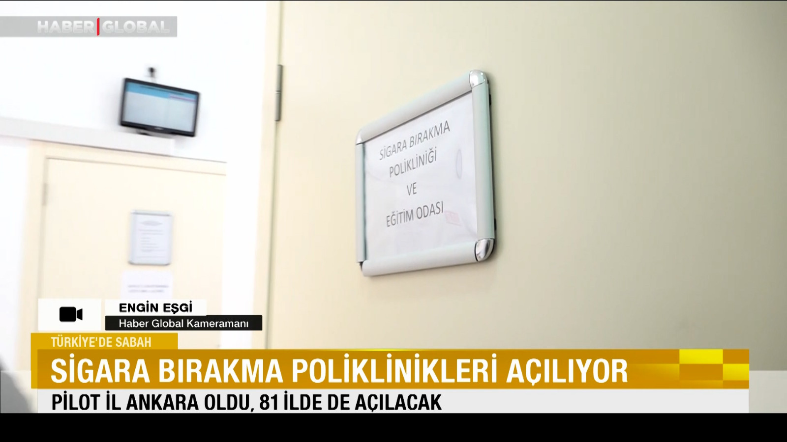Türkiye’nin ilk sigara bırakma polikliniği Sincan’da açıldı