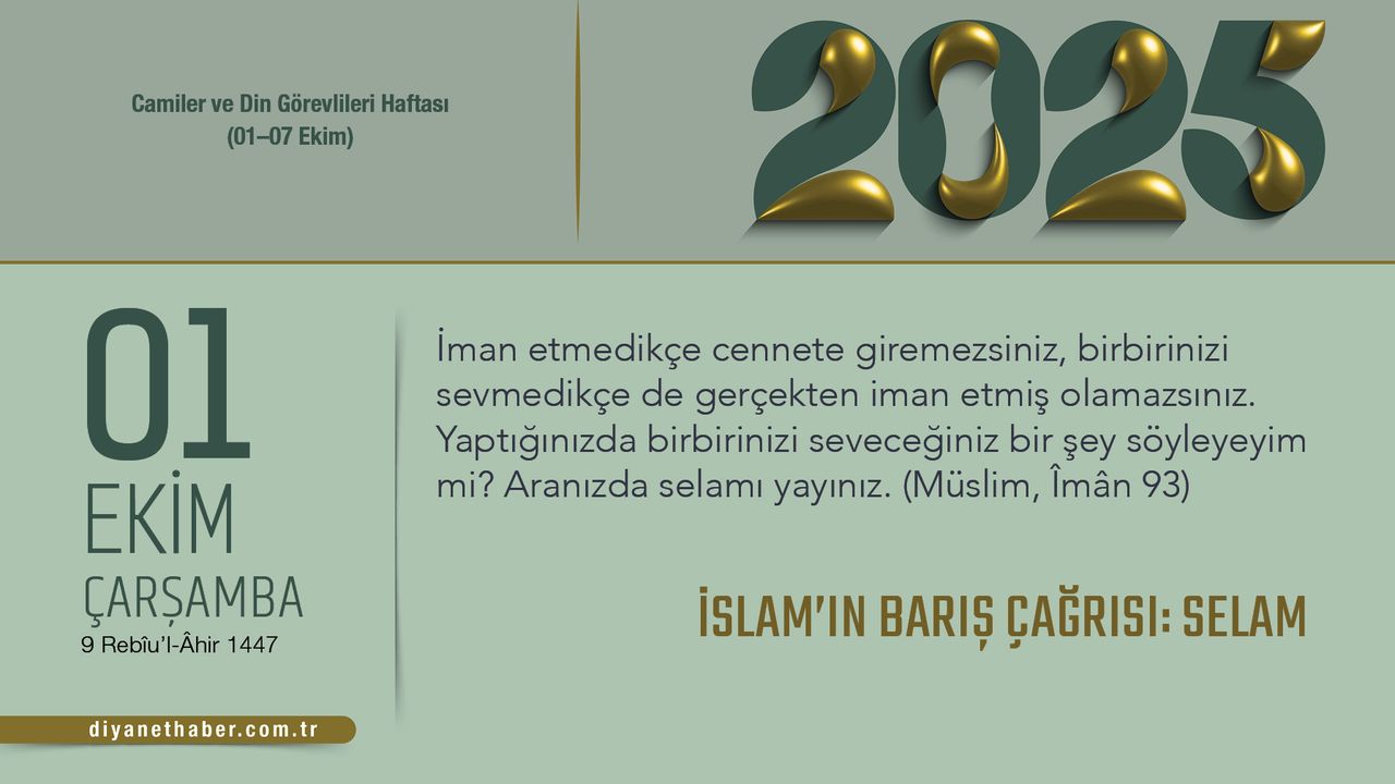 İslam’ın Barış Çağrısı: Selam İslam’ın Barış Çağrısı: Selam