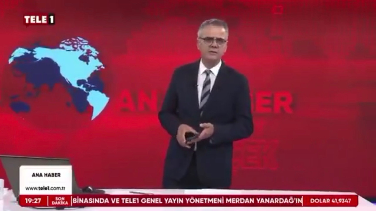 TMSF Kayyumu TELE 1 ana haber canlı yayınını kestirdi: Yalanlara teslim olmayın TMSF Kayyumu TELE 1 ana haber canlı yayınını kestirdi: Yalanlara teslim olmayın