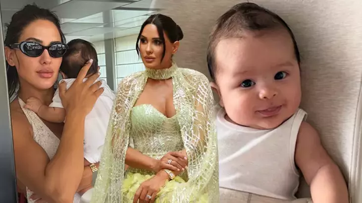 Survivor Fenomeni Sahra Işık Aybirdi’den Mutlu Aile Pozu