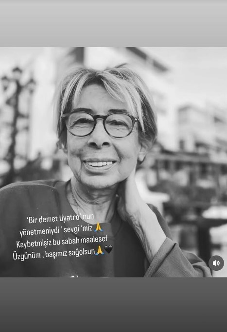 Demet Akbağ acı haberi verdi Demet Akbağ acı haberi verdi