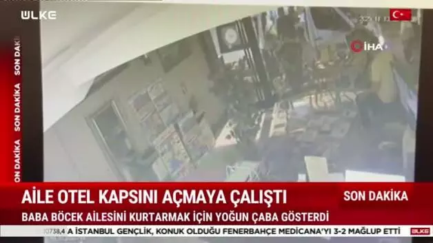 Böcek ailesinin otel kapısını açmaya çalıştığı anlar ortaya çıktı! Böcek ailesinin otel kapısını açmaya çalıştığı anlar ortaya çıktı!